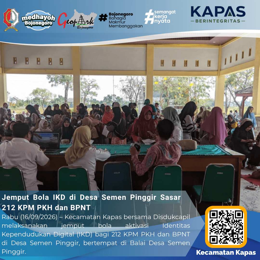 Jemput Bola IKD di Desa Semenpinggir sasar 212 KPM