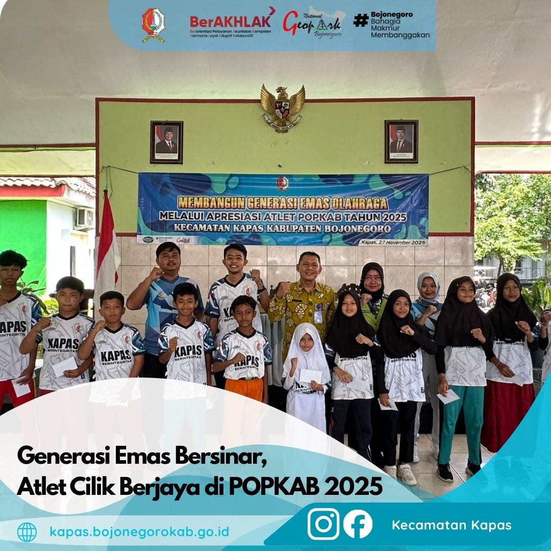 Generasi Emas Bersinar, Atlet Cilik Berjaya di POPKAB 2025