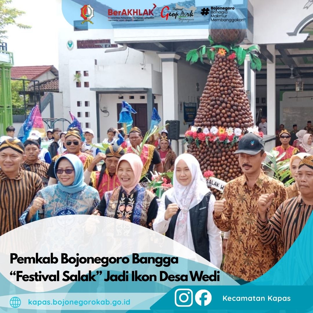 Pemkab Bojonegoro Bangga "Festival Salak" Jadi Ikon Desa Wedi