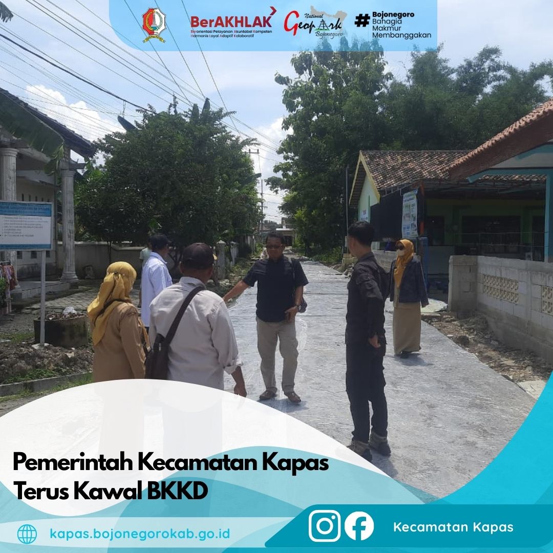 Pemerintah Kecamatan Kapas terus kawal BKK Desa