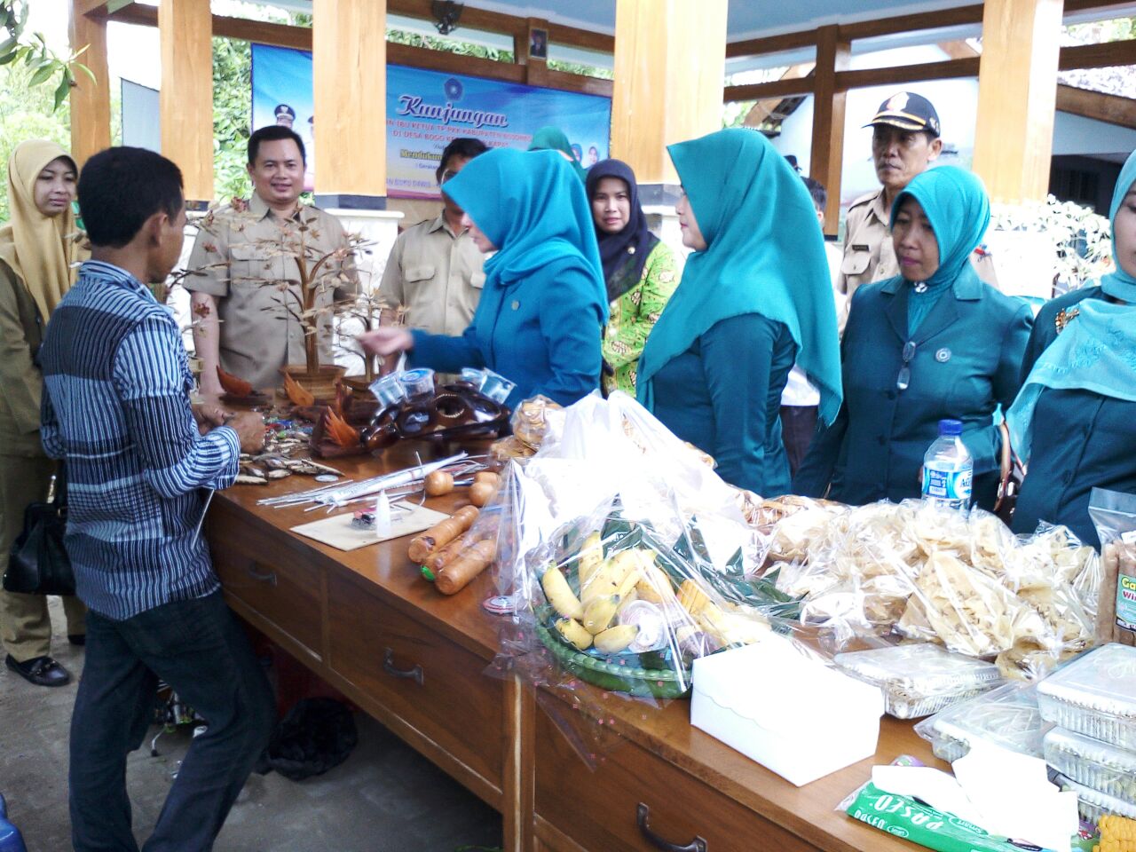 Kunjungan Ibu Ketua TP.PKK Kabupaten Bojonegoro