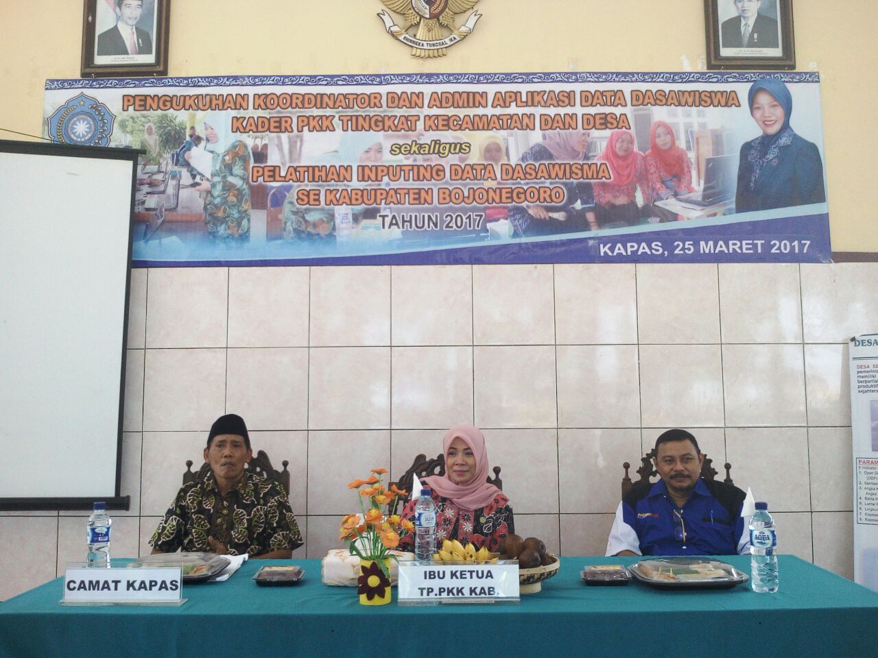 KOORDINATOR DAN ADMIN APLIKASI DATA DAWIS KEC.