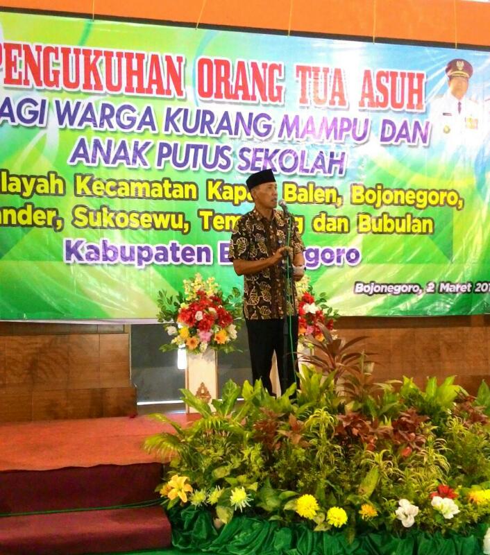 Pengukuhan Orang Tua Asuh