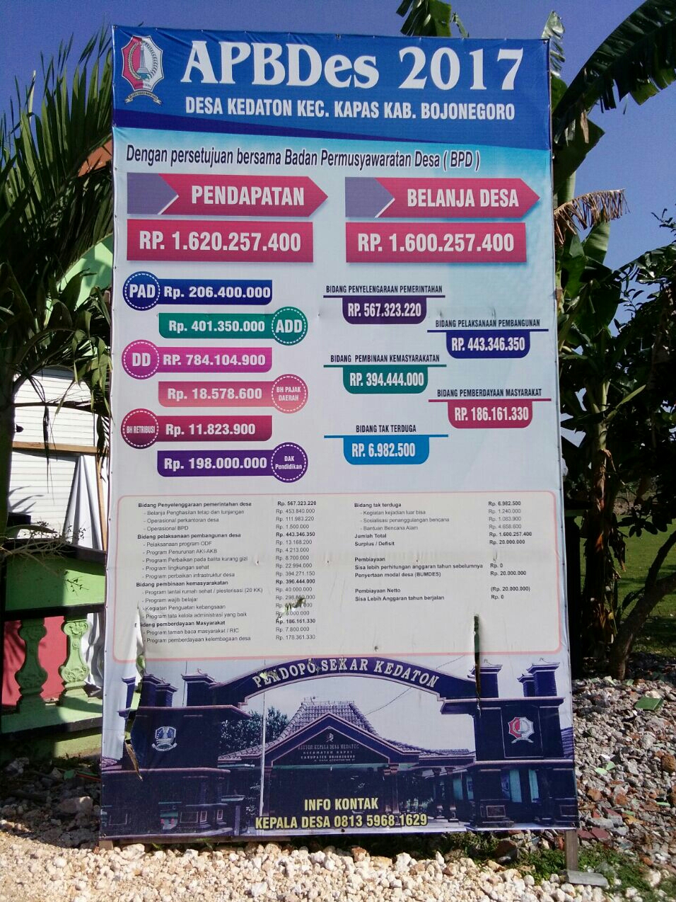 Banner APBDes TA 2017